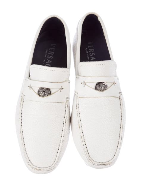 versace driving loafers|versace designer loafers.